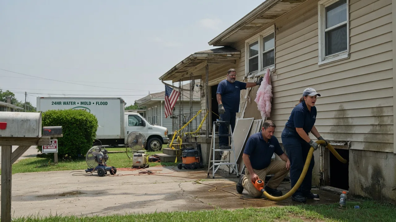Water Damage Repair in Georgetown, MS near me